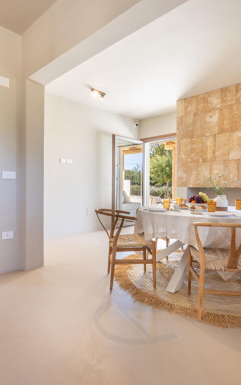 Villa Panacea: Sala da pranzo, Soggiorno