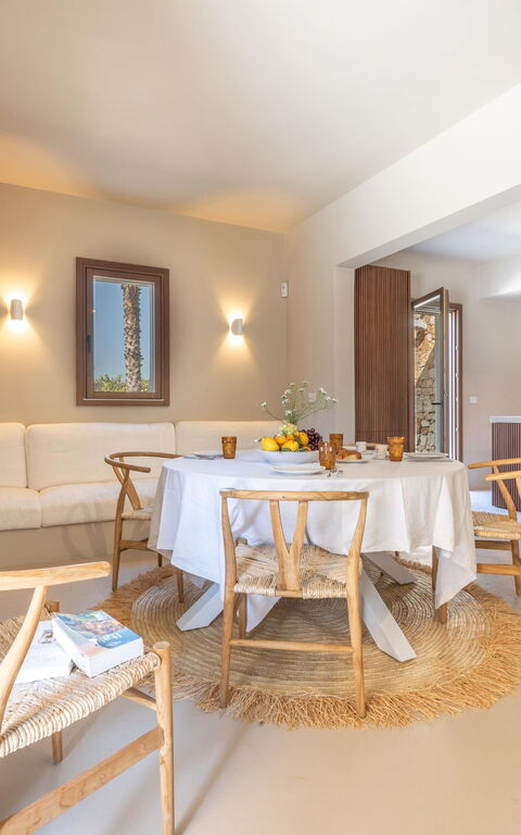 Villa Panacea: Sala da pranzo, Soggiorno