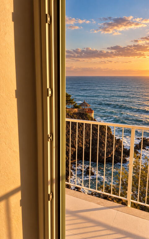 Roc Villa: Balcone / Terrazza / Patio, Vista Panoramica