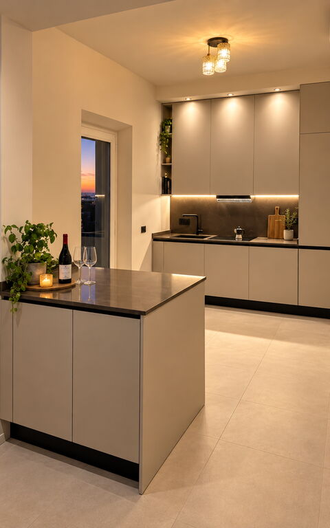 Roc Villa: Cucina