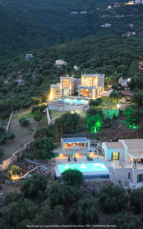 Villa Kastraki: Vista Panoramica