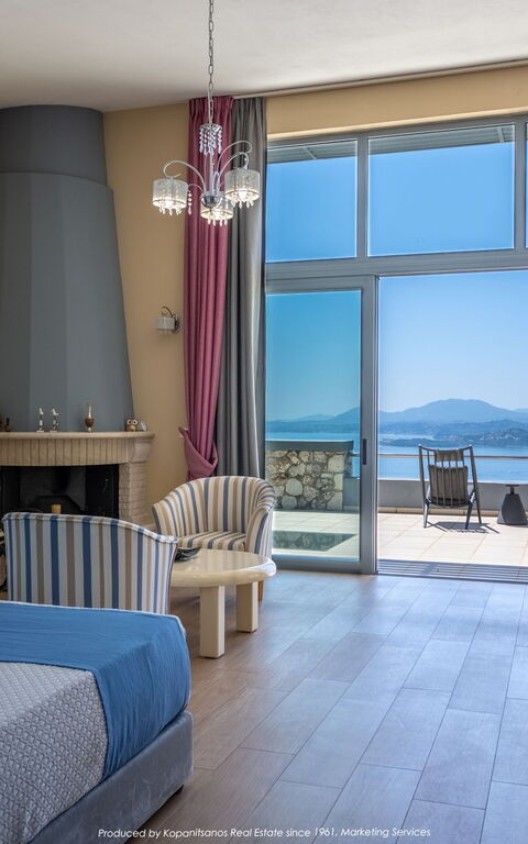 Villa Kastraki: Camera da letto