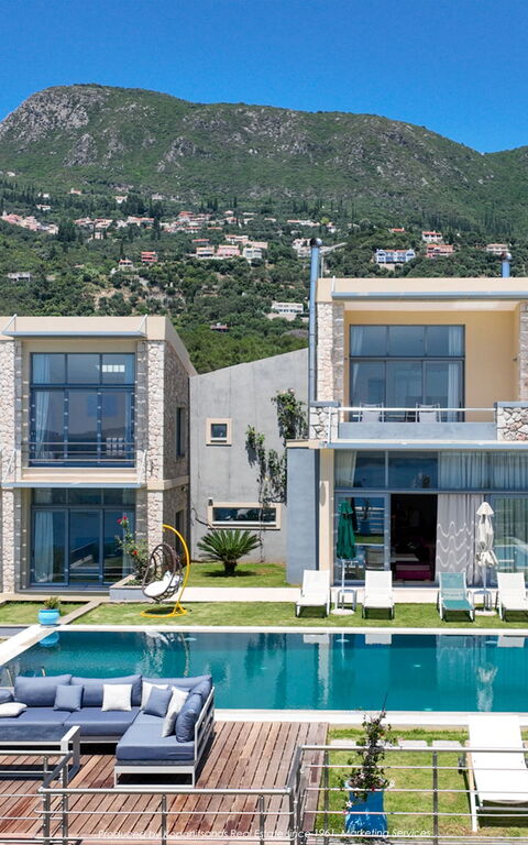 Villa Kastraki: all'aperto, Esterni, Giardino, Piscina