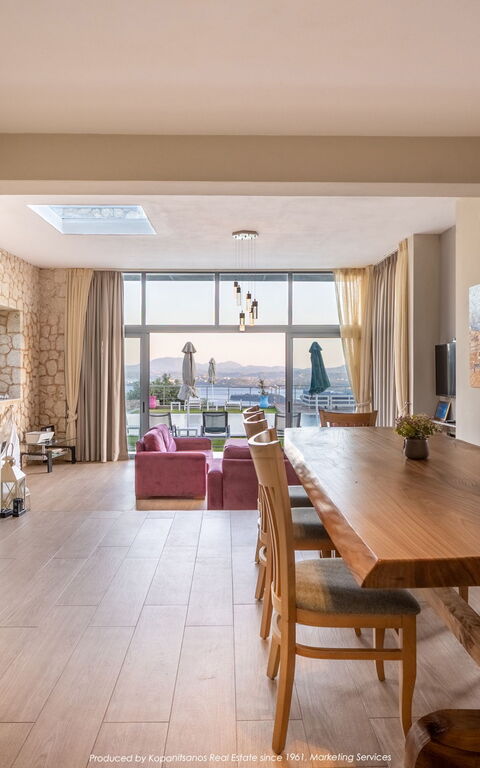 Villa Kastraki: Sala da pranzo
