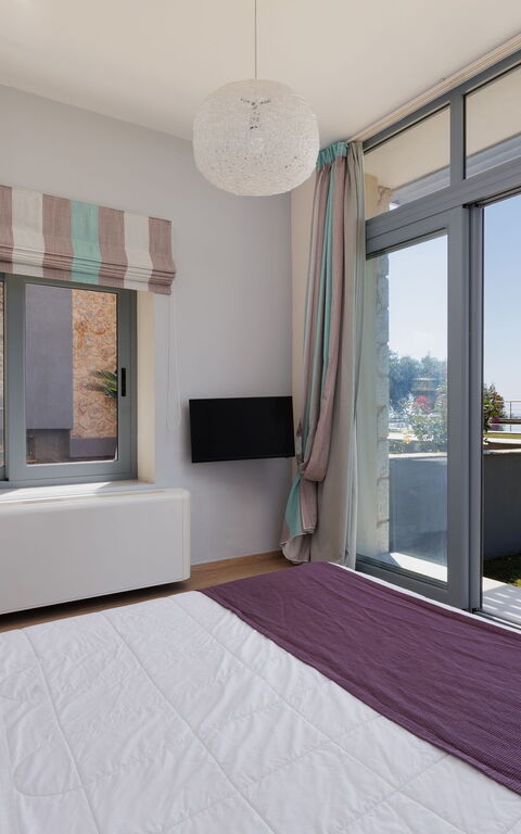 Villa Kastraki: Camera da letto