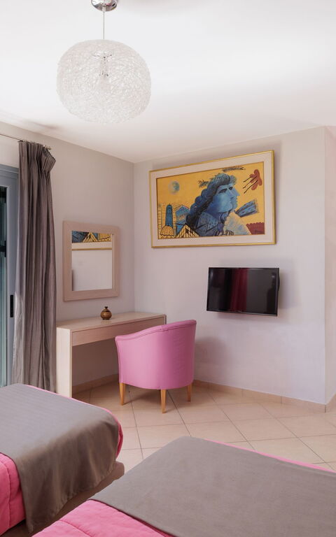 Villa Kastraki: Camera da letto