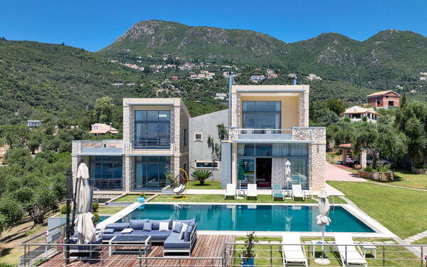 Villa Kastraki: all'aperto, Esterni, Giardino, Piscina