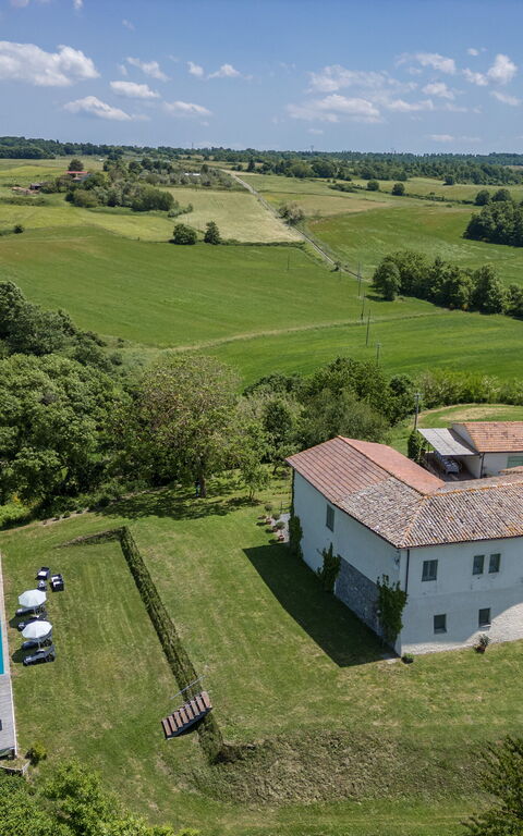 Villa a Casa di Giovanni: Piscina, Vista Panoramica