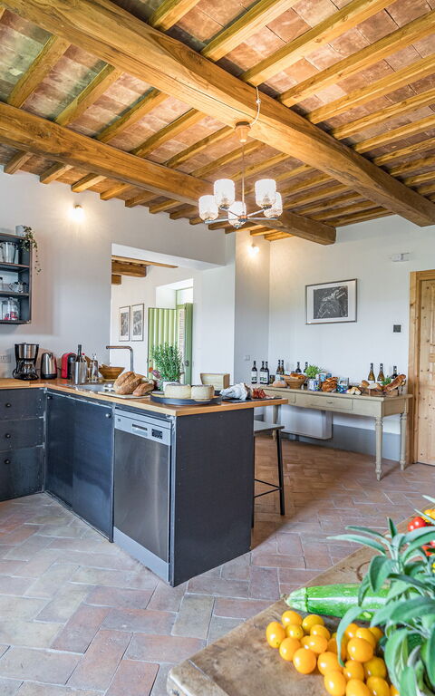 Villa a Casa di Giovanni: Cucina
