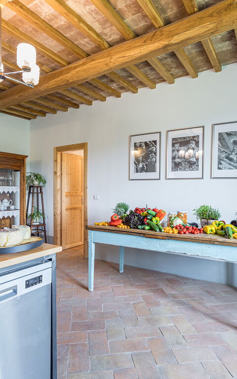 Villa a Casa di Giovanni: Cucina